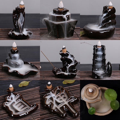 Mini Waterfall Incense Burner