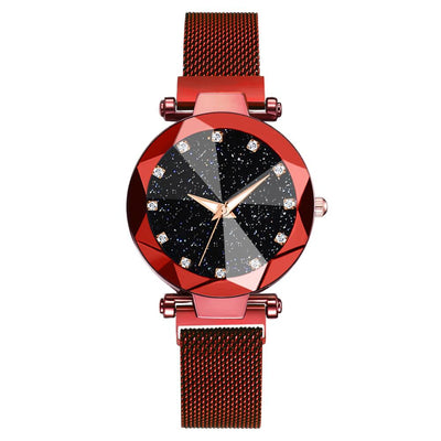 Women Watches Magnetic Mesh