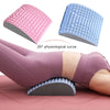 Lumbar Massage Stretcher Waist Stretch Pain Relief Relax Memory Pillow Yoga Open Shoulder Open Back Auxiliary Exercise Corrector