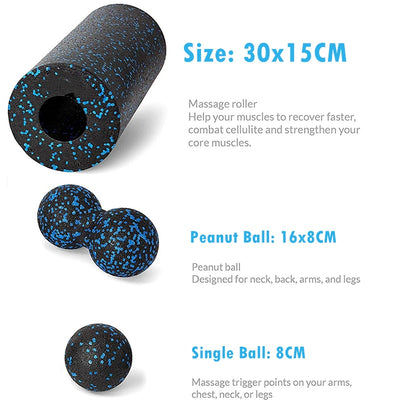 Yoga Roller Massage Ball Set