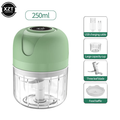 Mini Electric Garlic Chopper USB