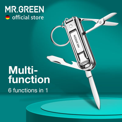 Multifunctional Nail Clipper Stainless Steel