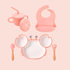 Baby Silicon Feeding Set