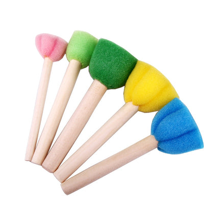 Children Sponge Stamp Brush