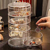 Rotating Jewelry Storage Box Makeup