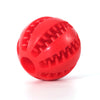 Pet Dog Toy Interactive Rubber Balls for Small Large Dogs Puppy Cat Chewing Toys Pet Tooth Cleaning Indestructible Dog Food Ball