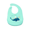 Baby Silicone Bib plus tableware set