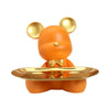 Nordic Resin Bear Tray Statue