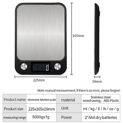 Waterproof Kitchen Scale