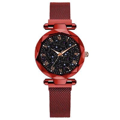 Women Watches Magnetic Mesh