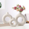 Nordic Ceramic Circular Vase