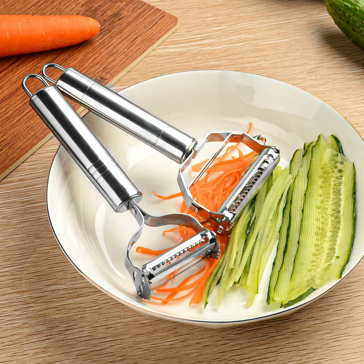 Stainless Steel Peeler Grater