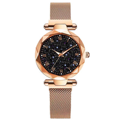 Women Watches Magnetic Mesh