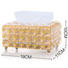 Crystal Facial Tissue Box Holder