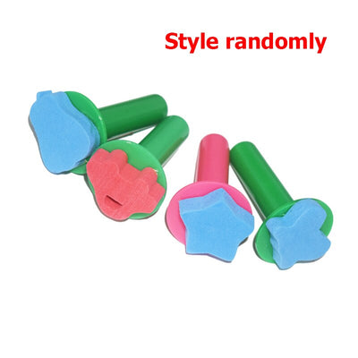 Children Sponge Stamp Brush