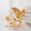 Ceramic Handicraft Swan Decorations