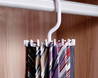 Rotating Tie Hook Holder Rack