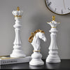 3 Pcs Set Resin Chess Figurine