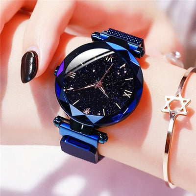 Women Watches Magnetic Mesh