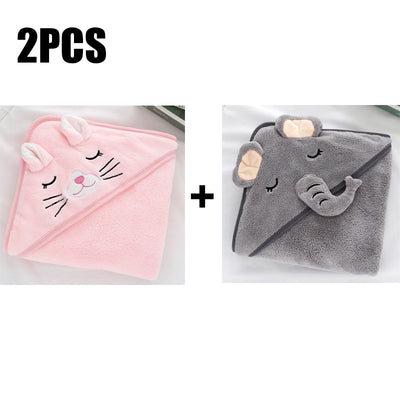 Toddler Baby Hooded Towels