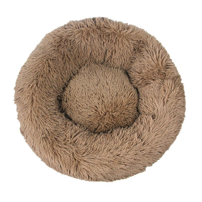 Super Soft Cat Bed Comfortable Donut Round Dog Kennel Ultra Soft Non-Slip Winter Warm Dog Kennel Pet Cat Cushion Bed Winter Warm