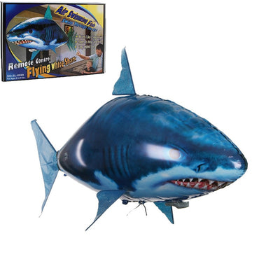 Remote Control Shark Toy Air Swimming Fish RC Animal Toy Infrared RC Flying Toys Air Balloons Clown Fish Gifts Party Decoration