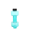 4 Colors Dumbbell Cup Sports Water Bottles 550ml  Leakproof Portable Plastic Bottle Home Gym Fitness Dumbbell Unisex