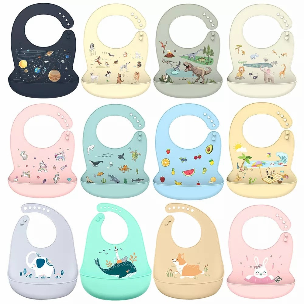 Silicone Waterproof Babi Bib