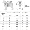 Autumn Winter Pet Dog Waterproof Warm Coat Cotton Hooded Jacket The Dog Face Small Dogs Cat Reflective Pet Clothes Winter Coat