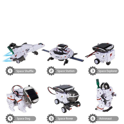 Solar Robot Car Spaceship Toy