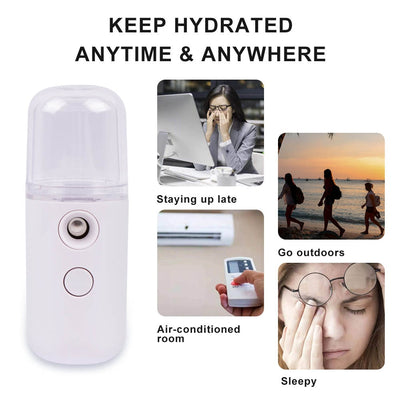 Nano Facial Skin Steamer Nebulizer