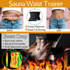 Sauna Waist Trimmer Belly Wrap Workout Sport Sweat Band Abdominal Trainer Weight Loss Body Shaper Tummy Control Slimming Belt