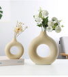 Nordic Ceramic Circular Vase