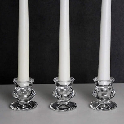 NEW! Set Of 12PCS ,Glass Taper Candle Holder,Use for Wedding.Home decoration,USD26.88/Lot,Each $2.25   n