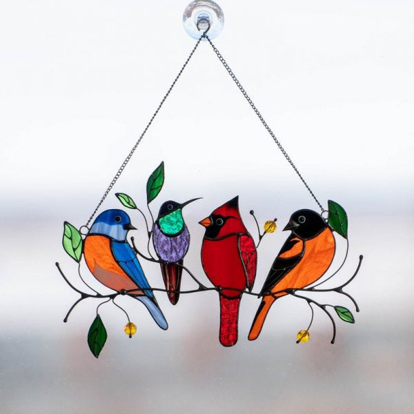 Artificial Bird Pendant Forest