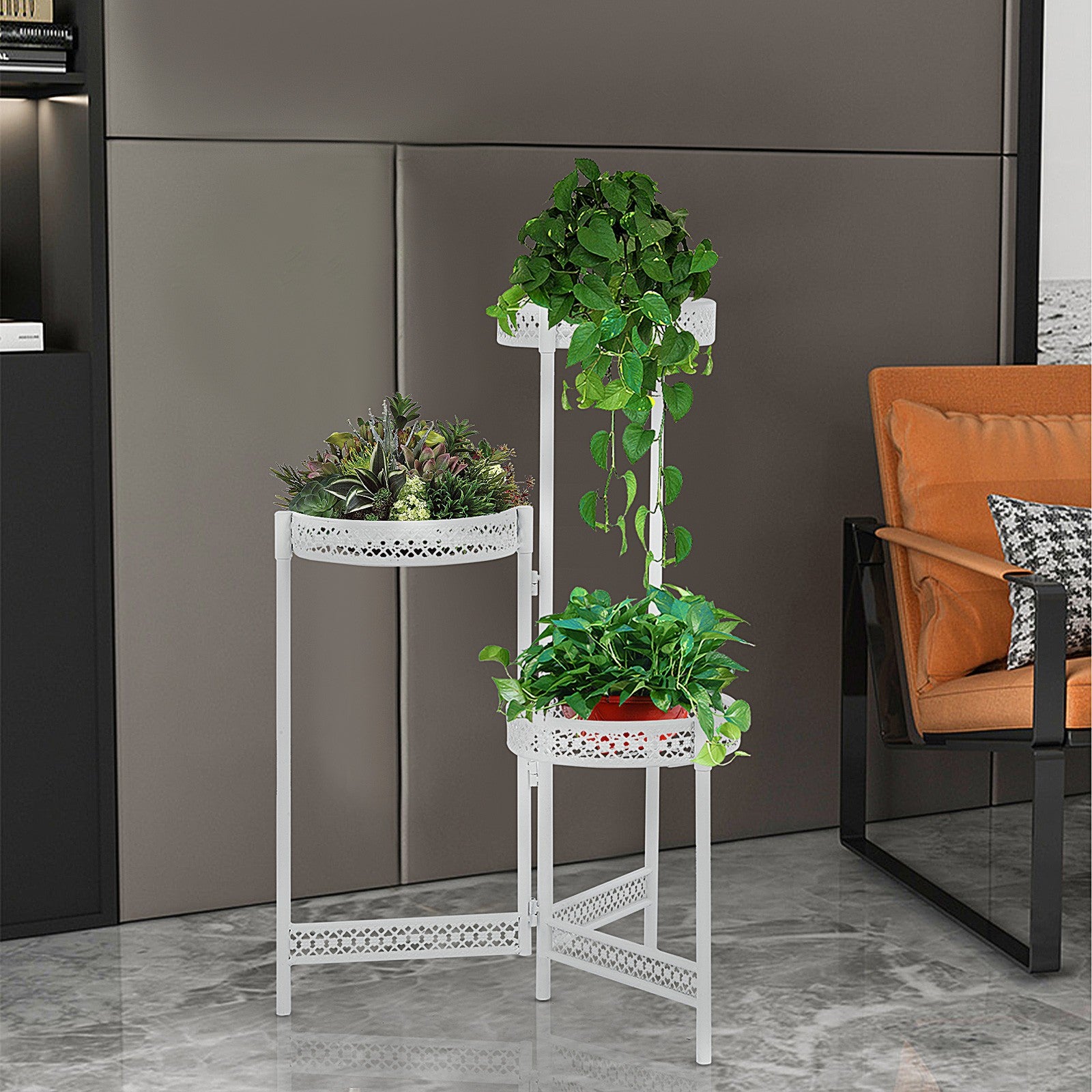 Stand Indoor Plant Display Rack