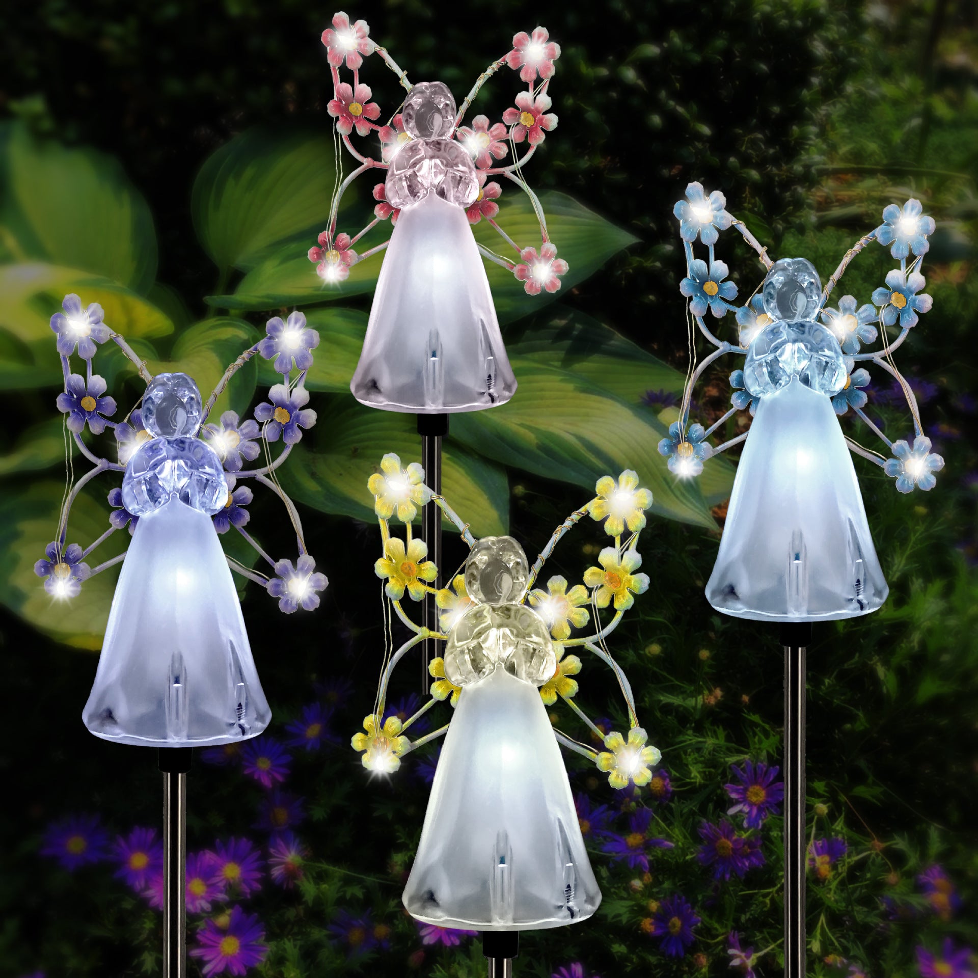 Solar Angel Garden Lights