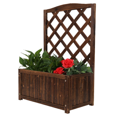 Plant Raised Bed Flower Stand