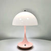 LED mushroom small table lamp portable USB charging dimmable flower bud lamp bedroom bedside lamp