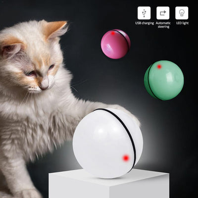 LED Electronic Rolling Pet Toy Ball